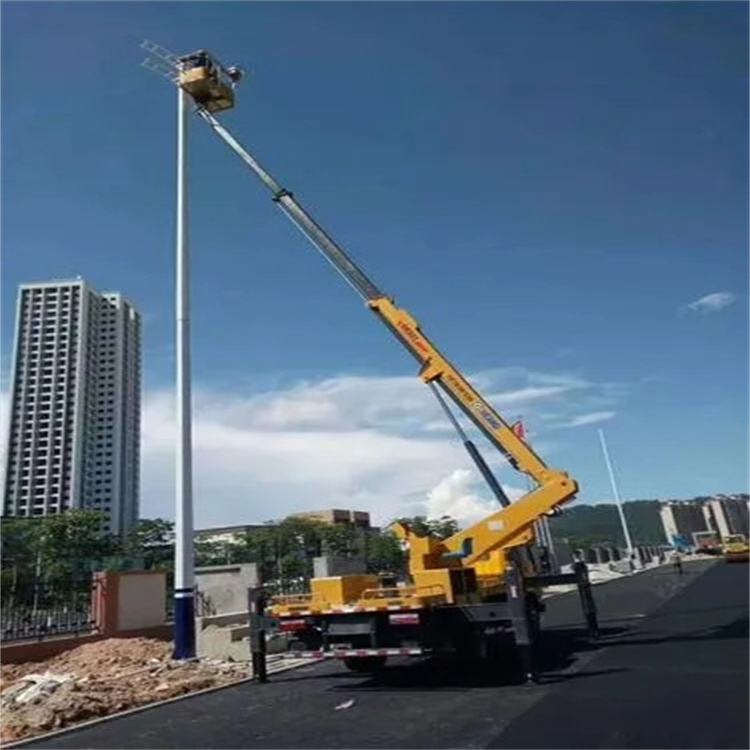 唐河维修路灯的曲臂升降车出租